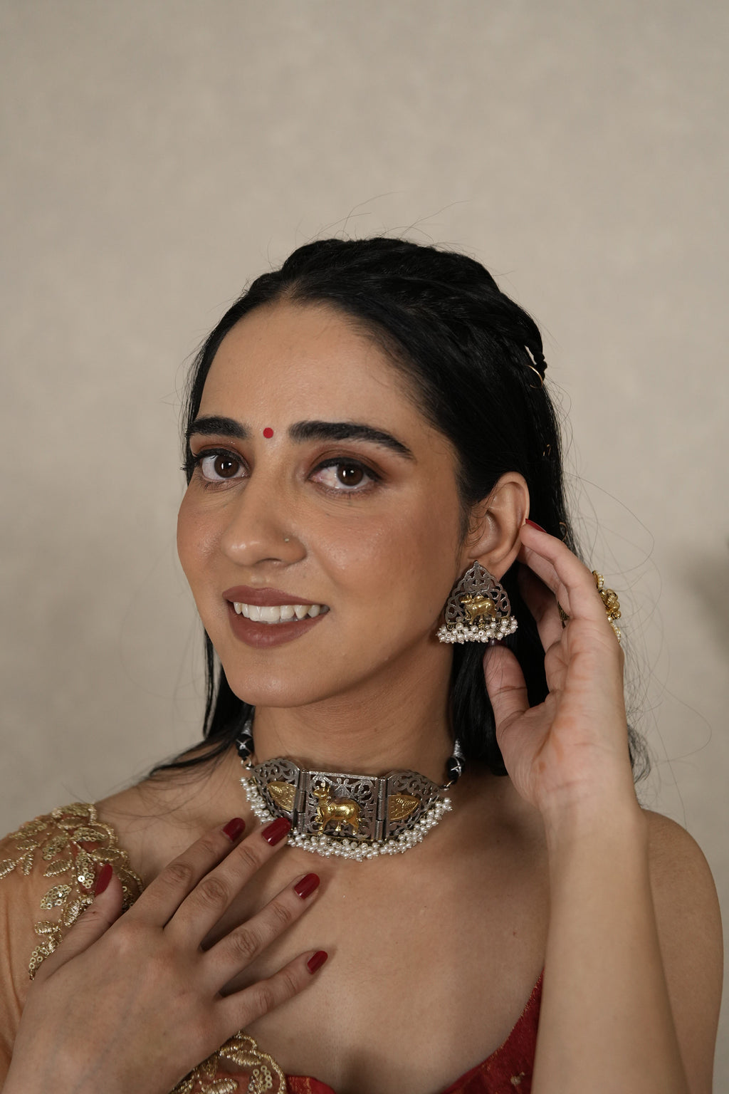 Nandivardhan Choker Set