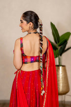 Luxe Madras Checks Sleeveless Blouse