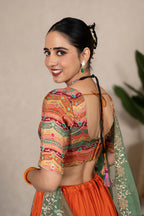 Rangmahal Faux Banarasi Blouse