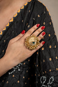 Noor Statement Ring - Green